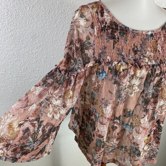 Anthropologie Akemi + Kin Patrizia Floral Lace SZ M - Picture 7 of 10